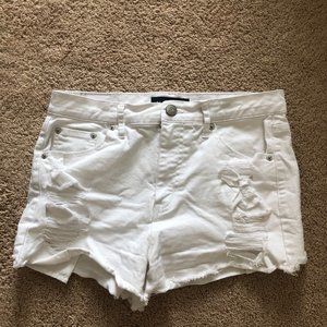 Women's AEROPOSTALE Cheeky Short Shorts - White